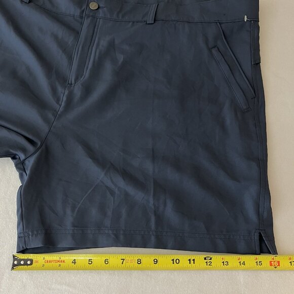 MAGELLAN Outdoors Women's Classic Fit Stretch Navy Shorts Size 3X High Rise - Picture 13 of 15